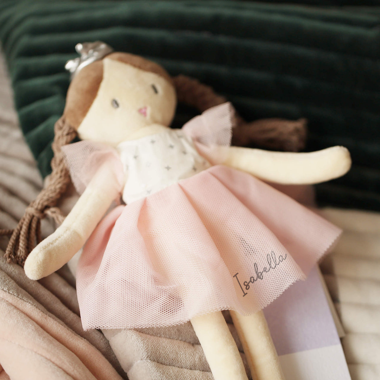 Ballerina Ada Doll Plush Toy For Toddler