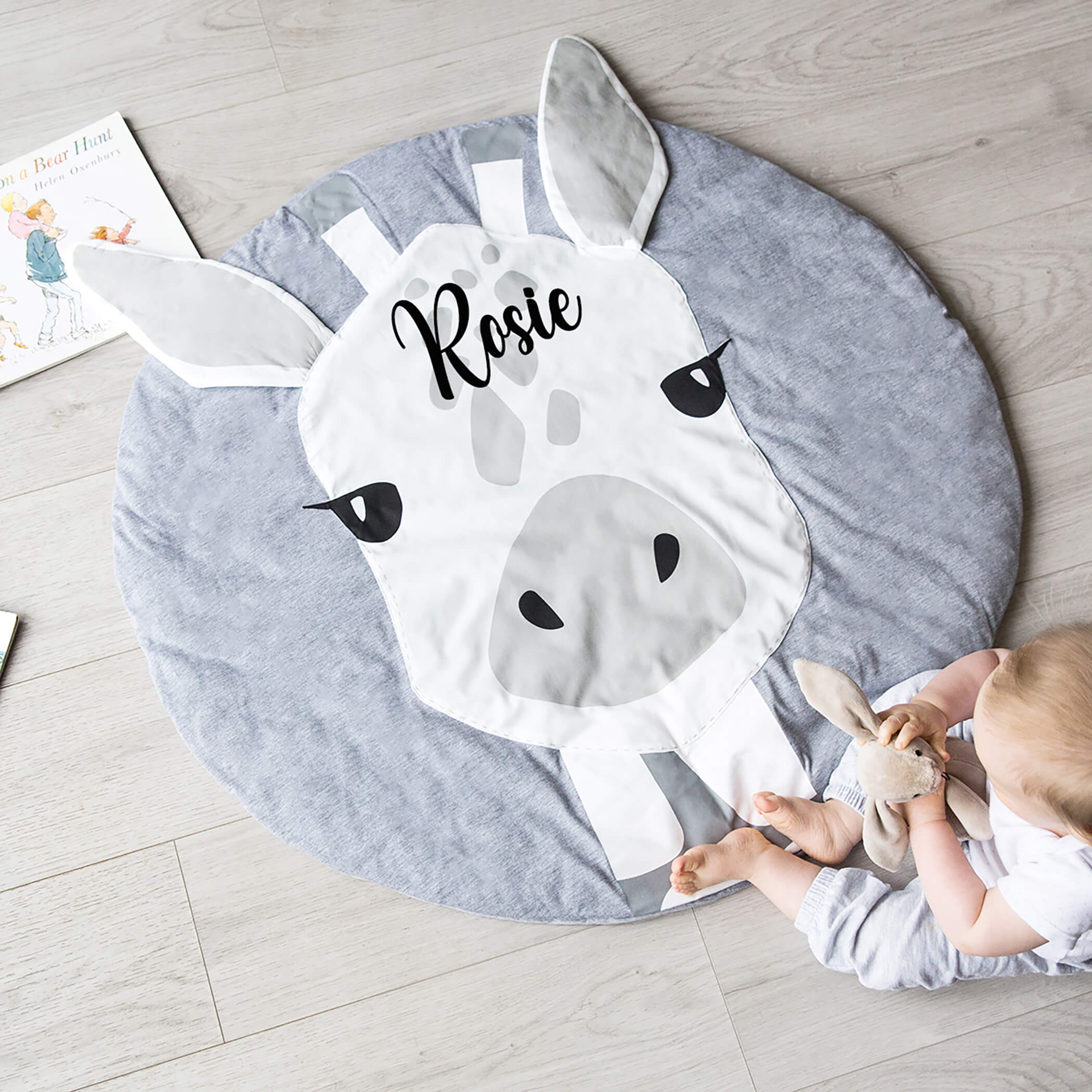 Baby animals nap mat, Preschool nap mat, Giraffe hot nap mat