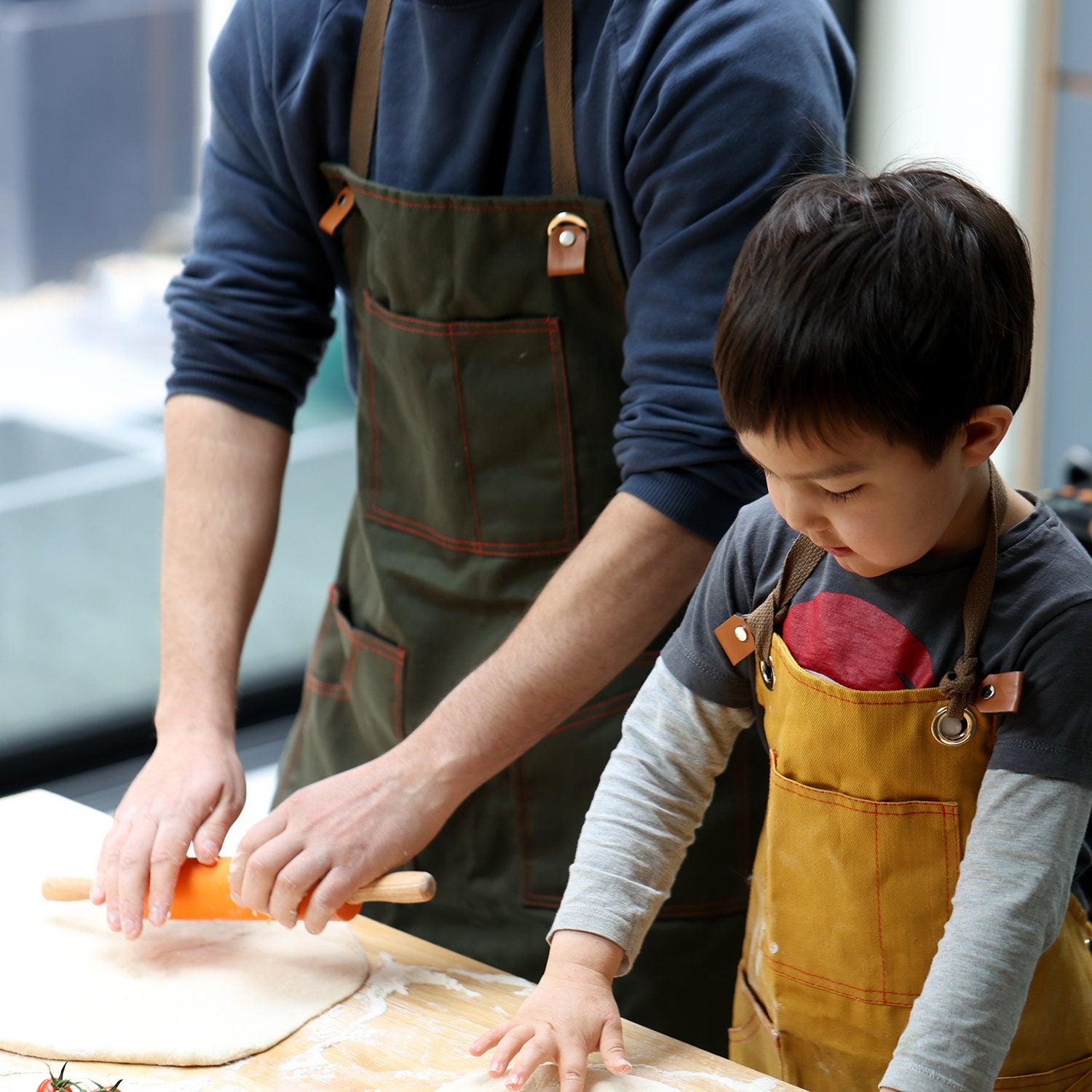 Parents And Kids Pizza Making Gift Box Set