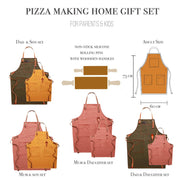 Parents And Kids Pizza Making Gift Box Set