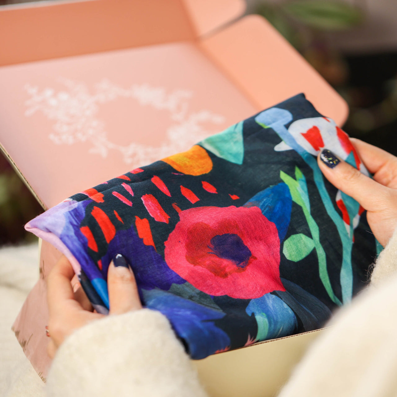 Personalised Florals of Kew Scarf