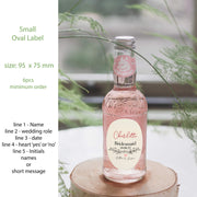 Pairs Well With Bridesmaid Duties Wine Bottle Label | Bridesmaid Proposal Gift | Drink Label All Sizes |