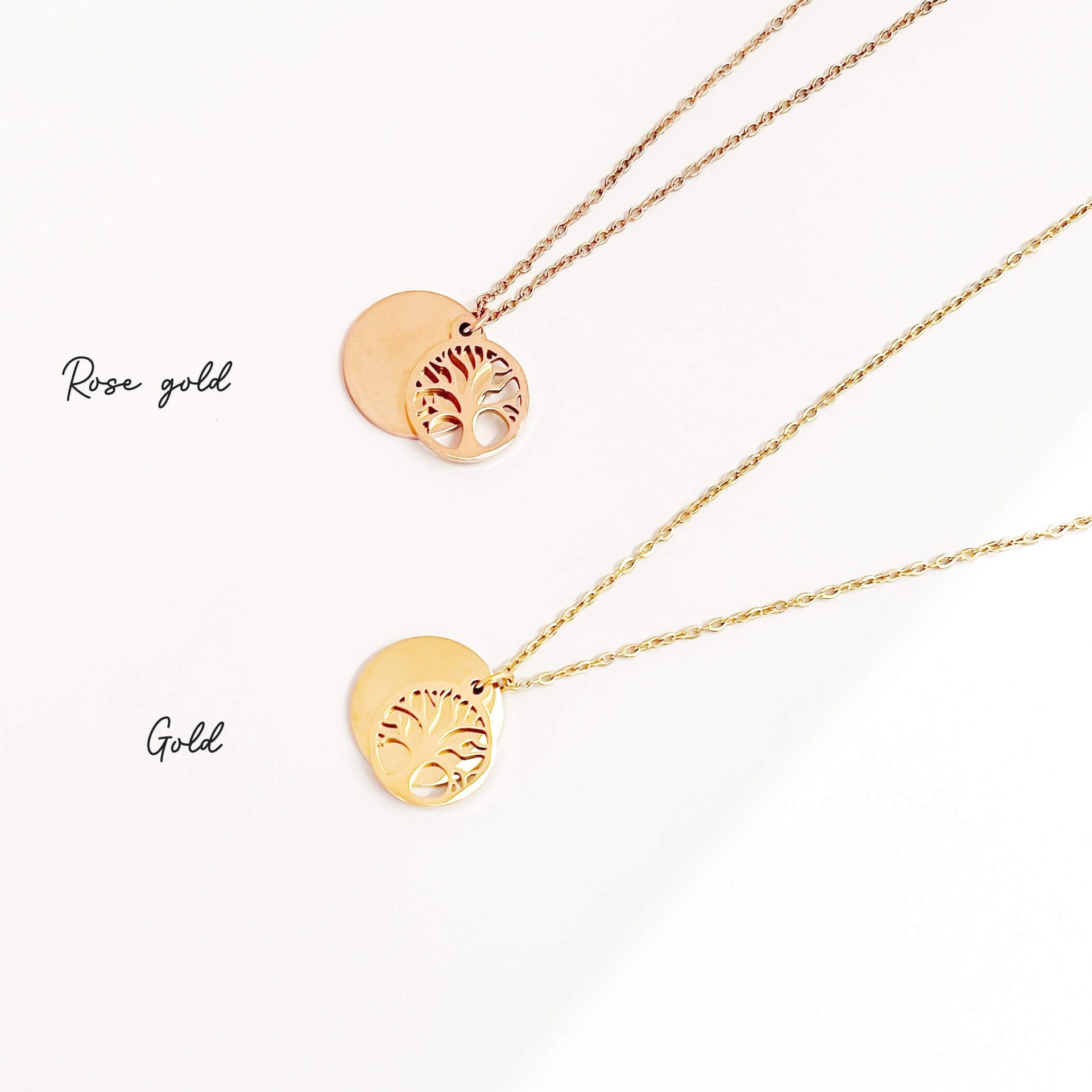 Personalised 'Tree Of Life' Engraved Necklace