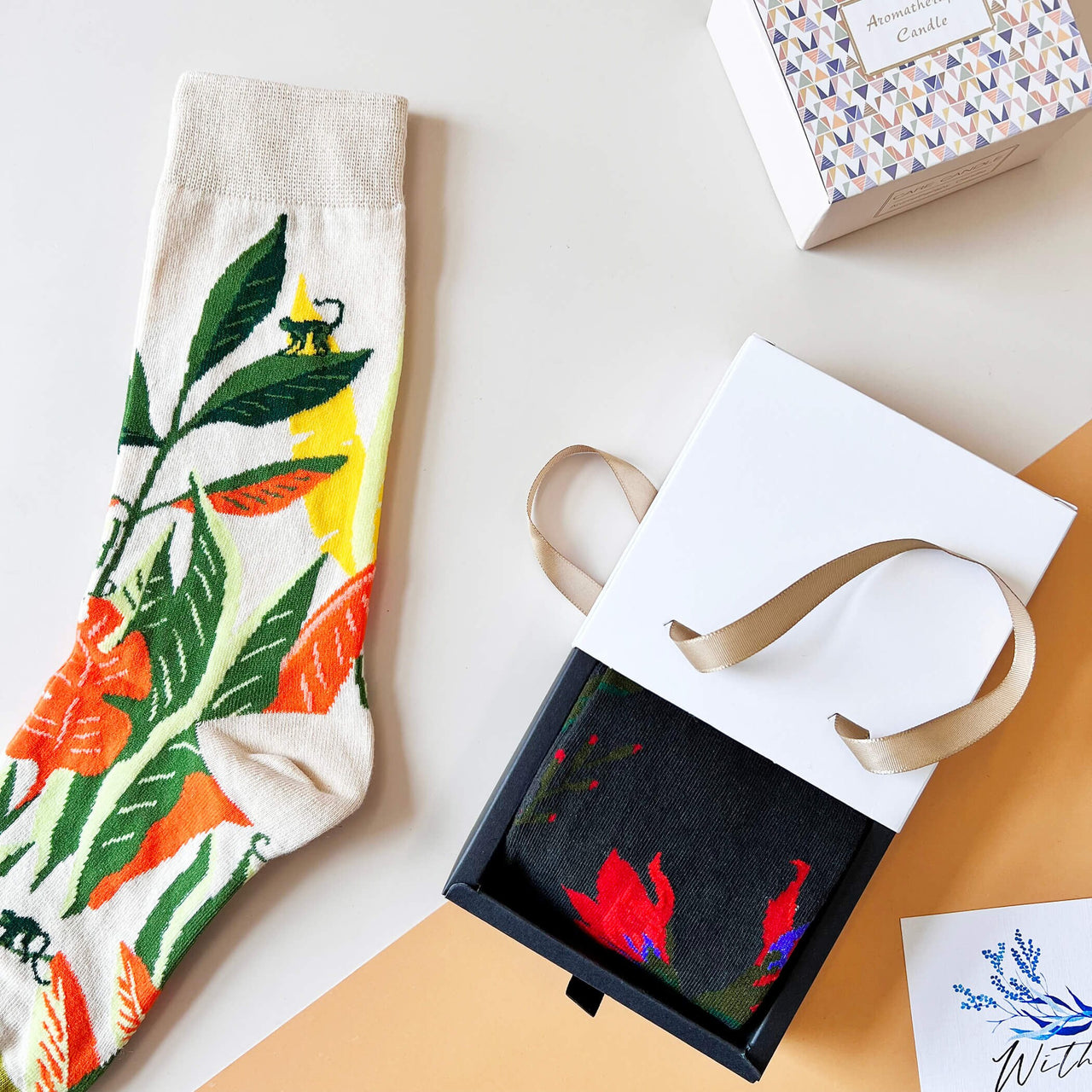 Pick Your Favourite Plant and Animal Socks In A Box