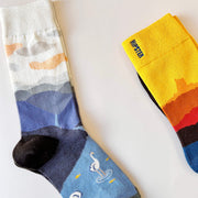 Pick Your Favourite Ombre Colour Socks In A Box