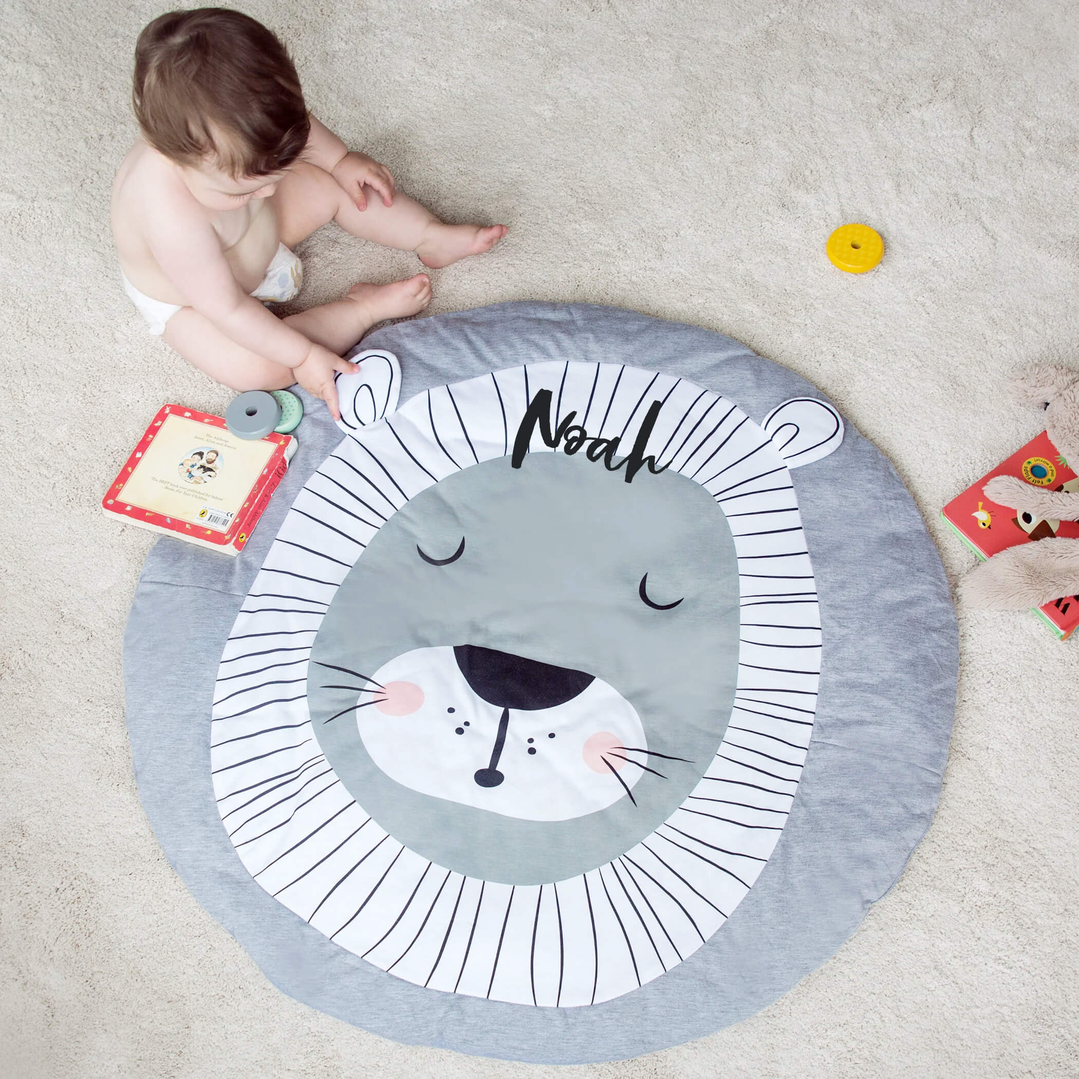 Personalised baby play gym on sale